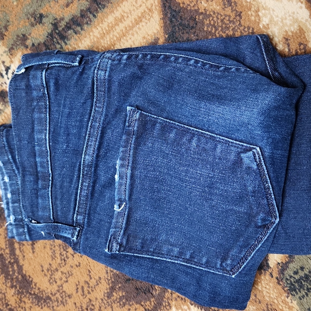 Frame Denim Dark Blue Skinny Jeans - Picture 8 of 10